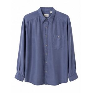 Vintage J.T. Beckett & Stone Men's Long-sleeve Silk Button-up Shirt XL